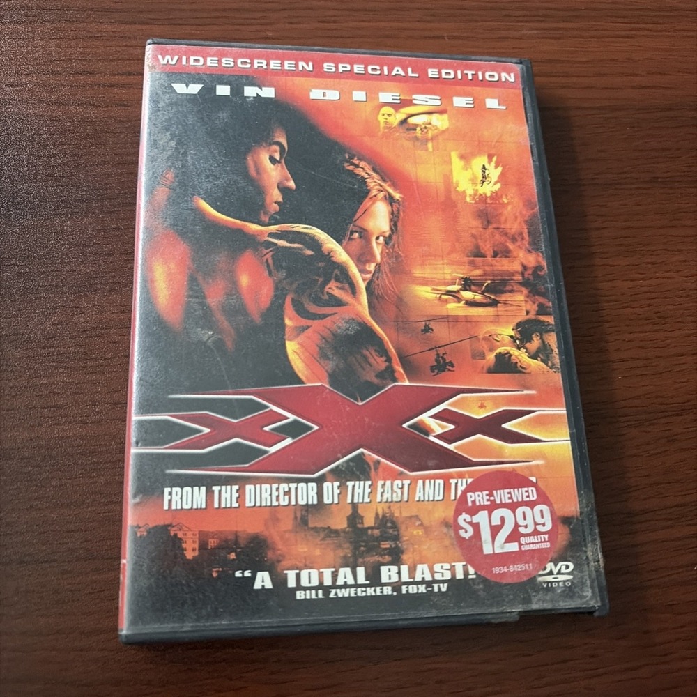 XXX DVD 2002 Widescreen Special Edition Vin Diesel Action Movie